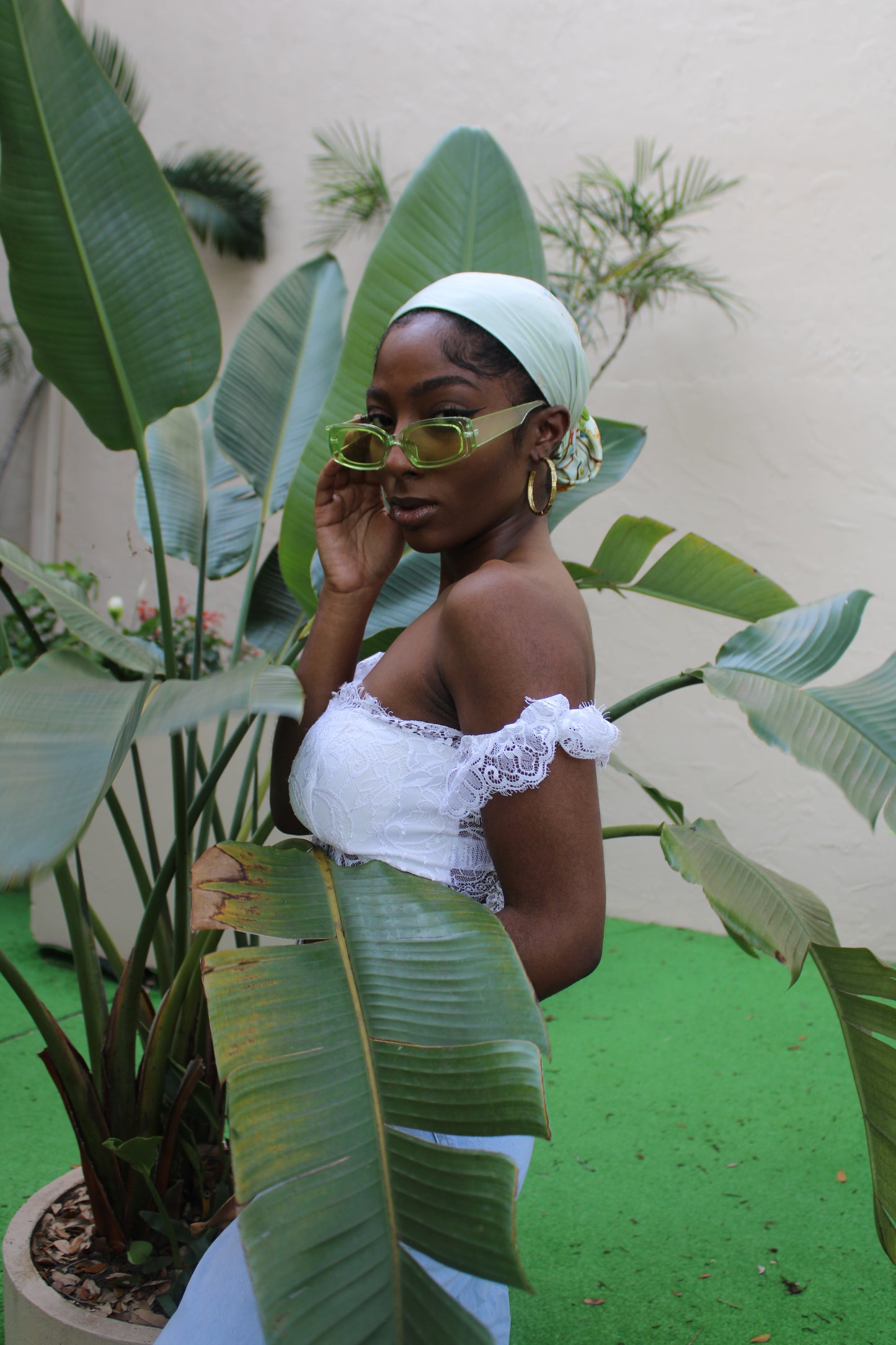 Aura Sunglasses (Green)