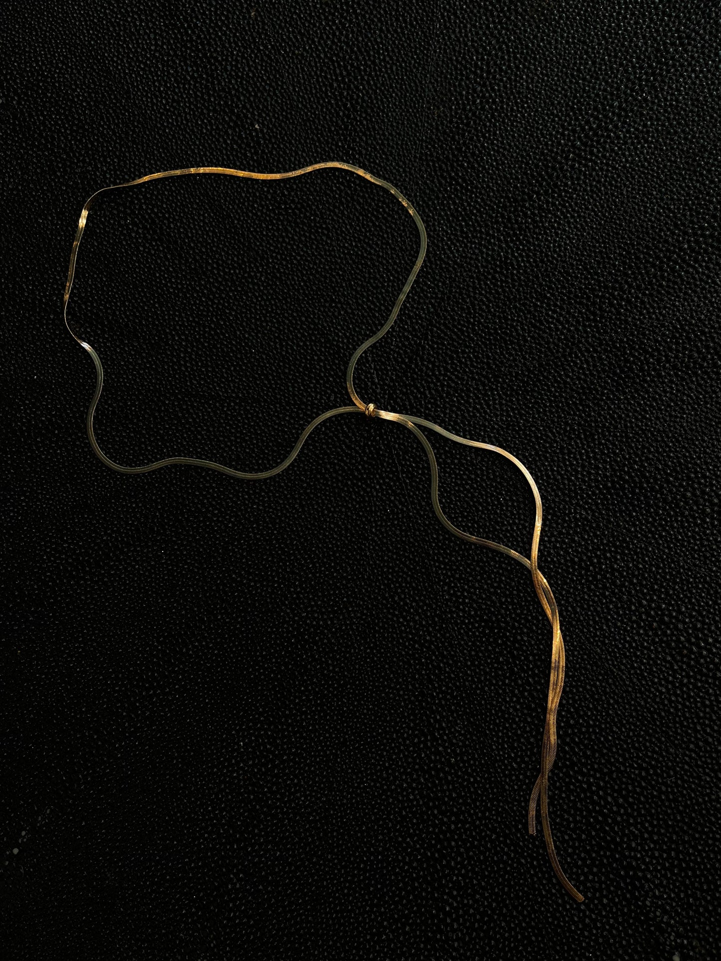 Gold Tassel Necklace