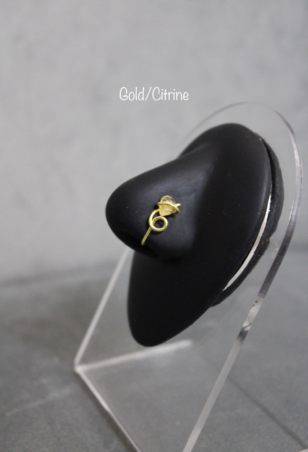 Genuine Crystal Gold Nose Cuffs