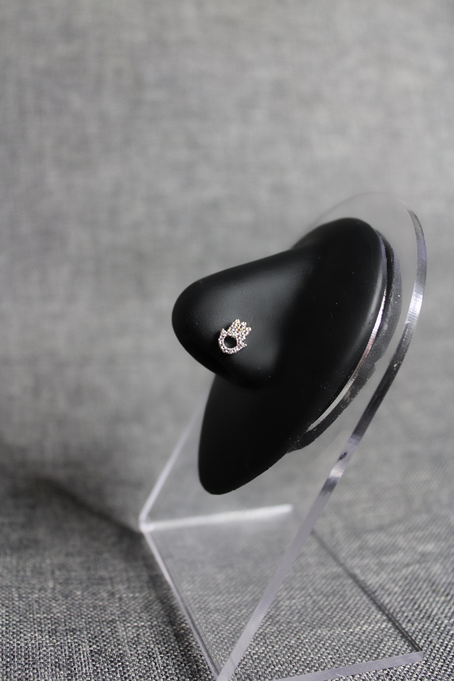 Hamsa Nose Ring (Silver)
