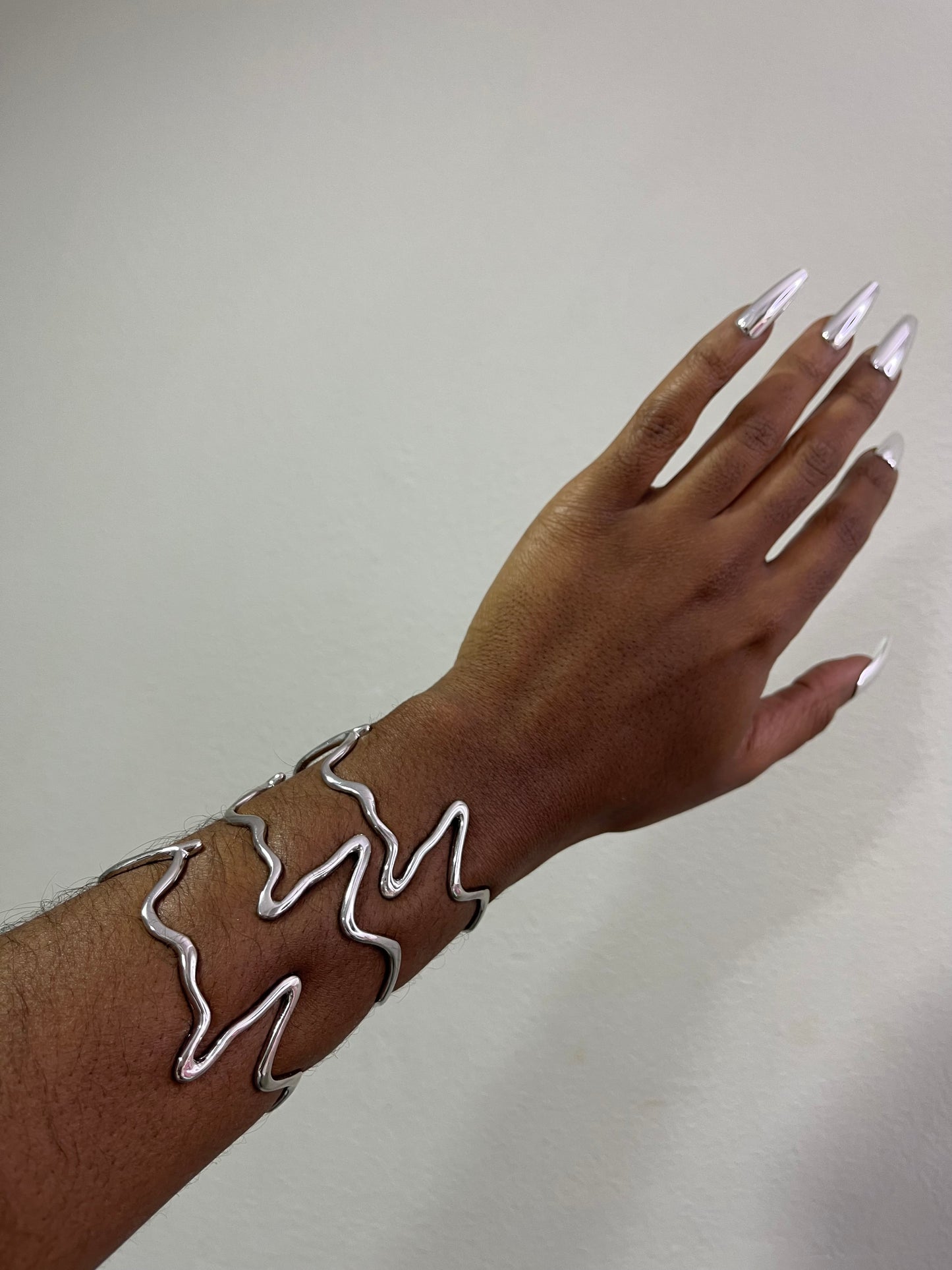 Dope Silver Bracelet Cuff