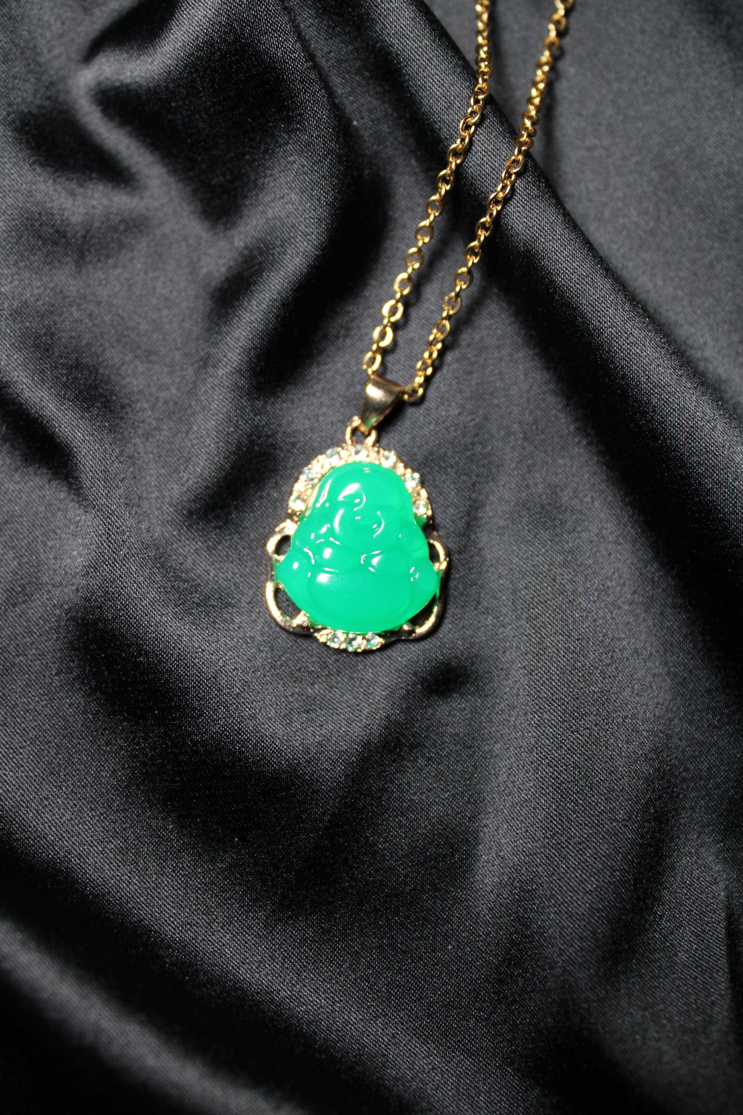 Classic Buddha Jade Necklace
