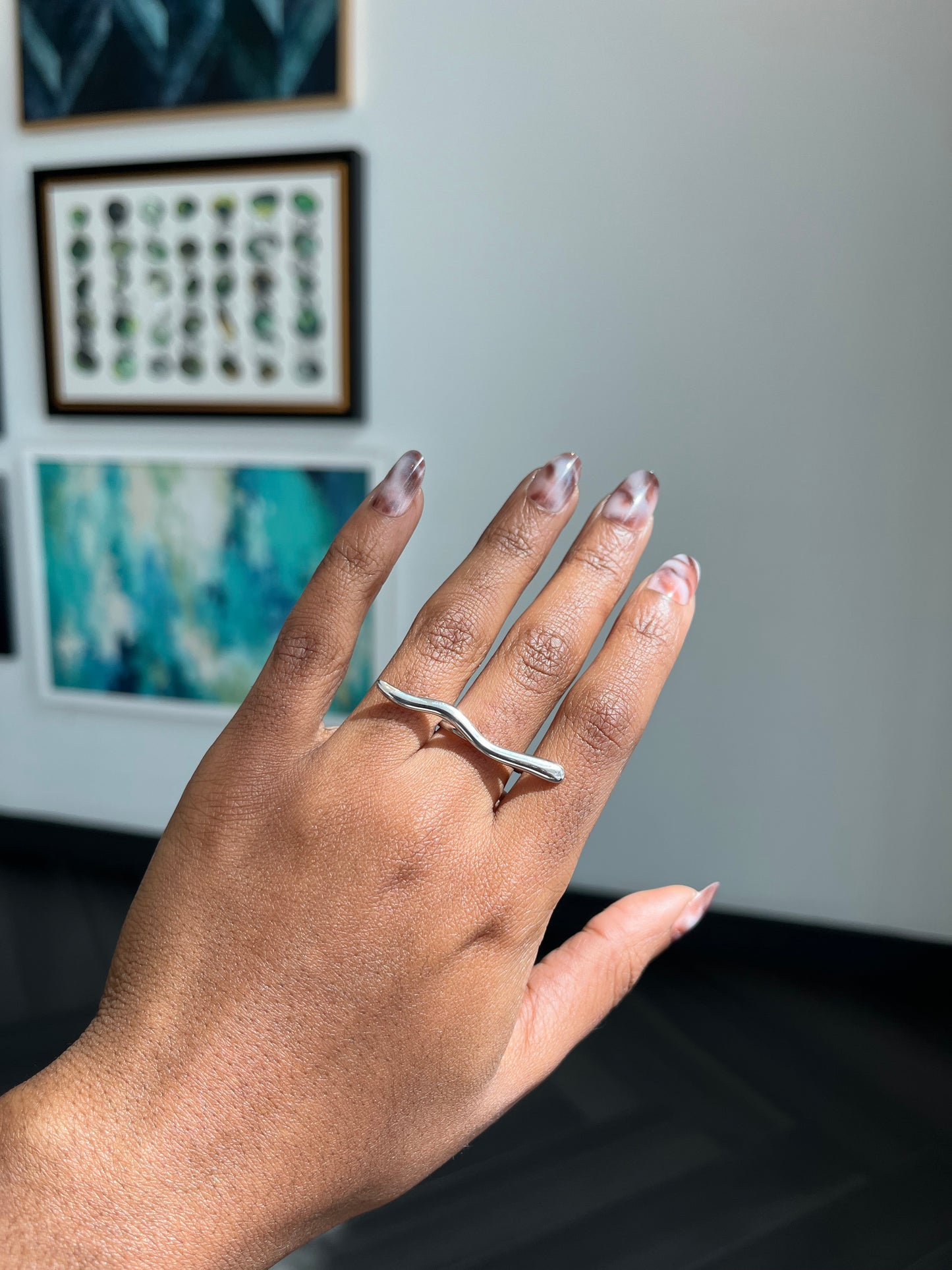 Silver Laura Ring