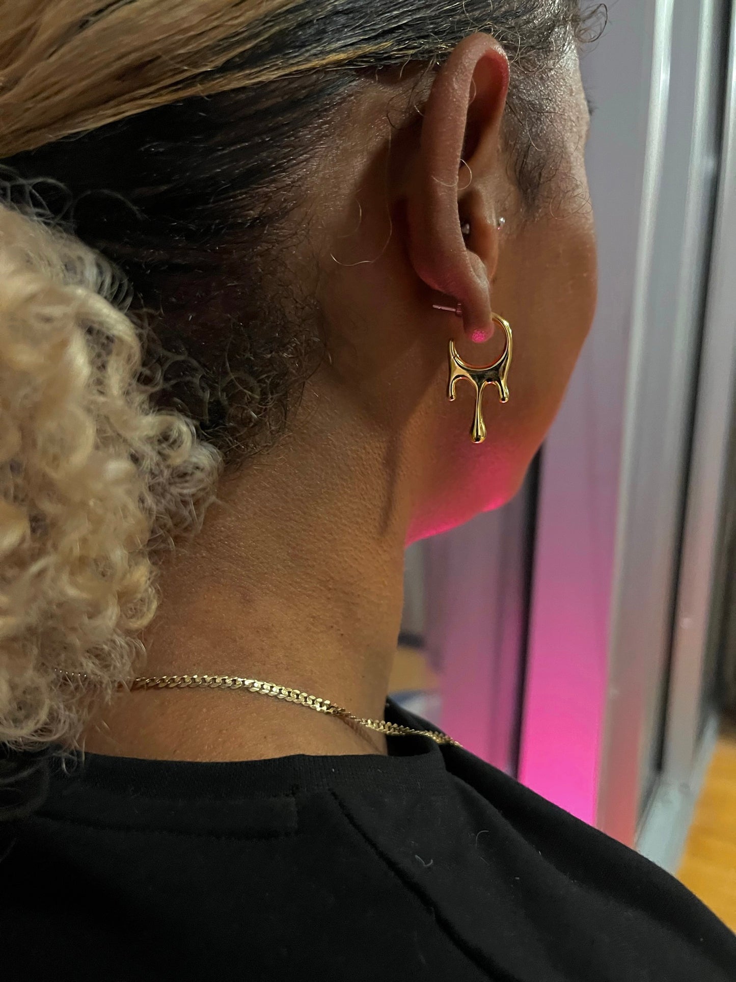 Mini Drip Hoops