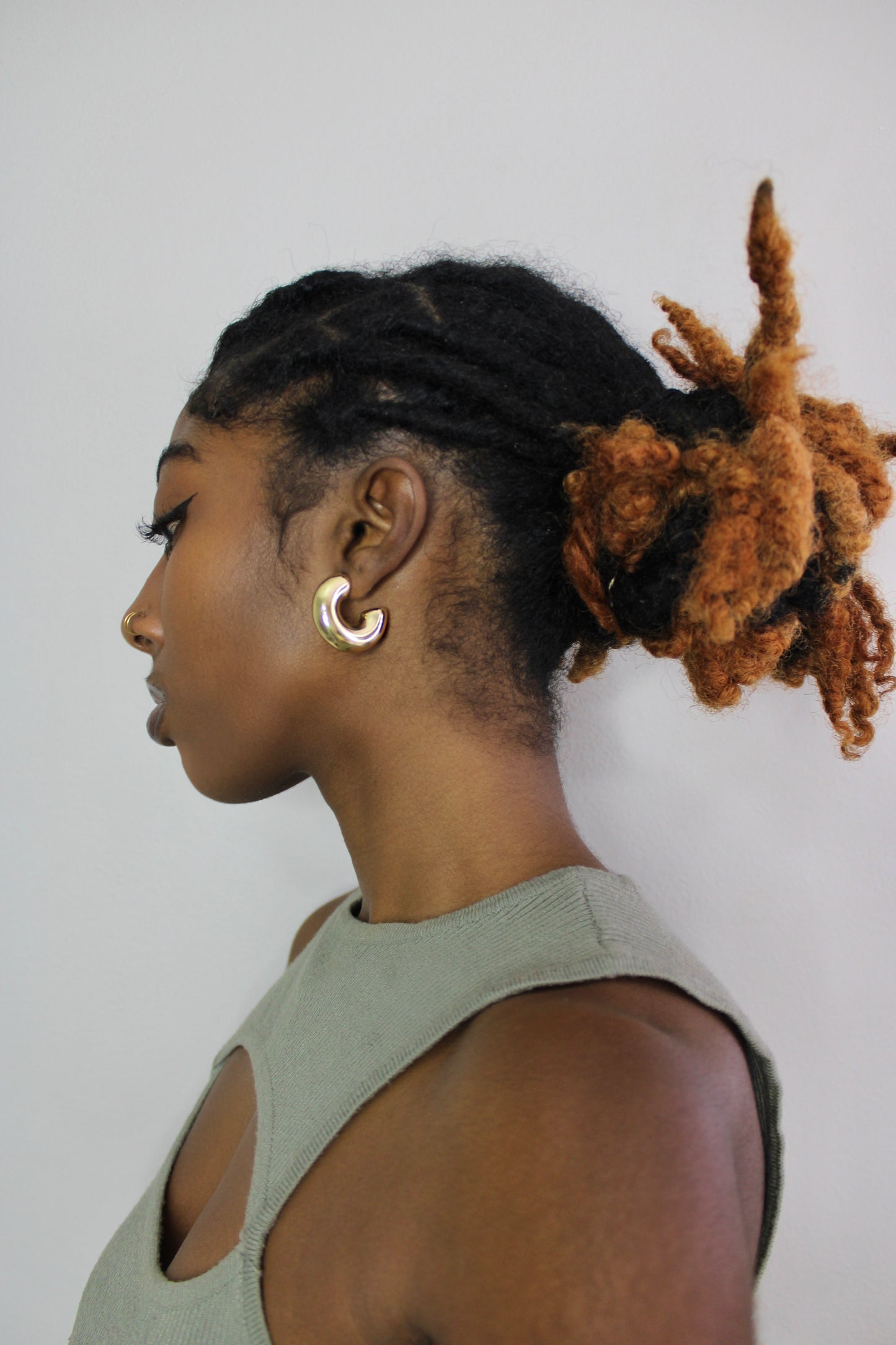 Chunky Gold Hoops