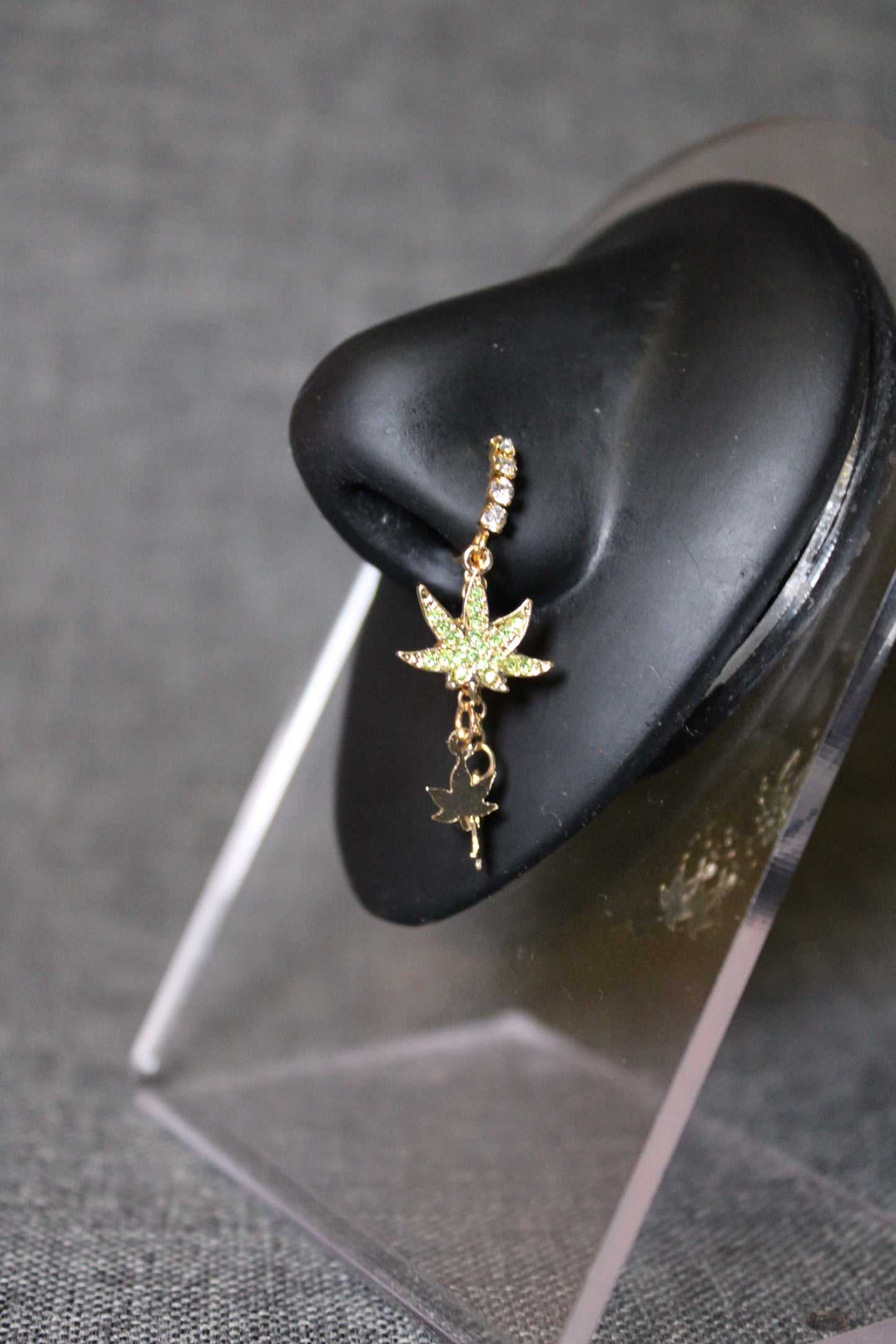 Cannabis Flower Nose Ring