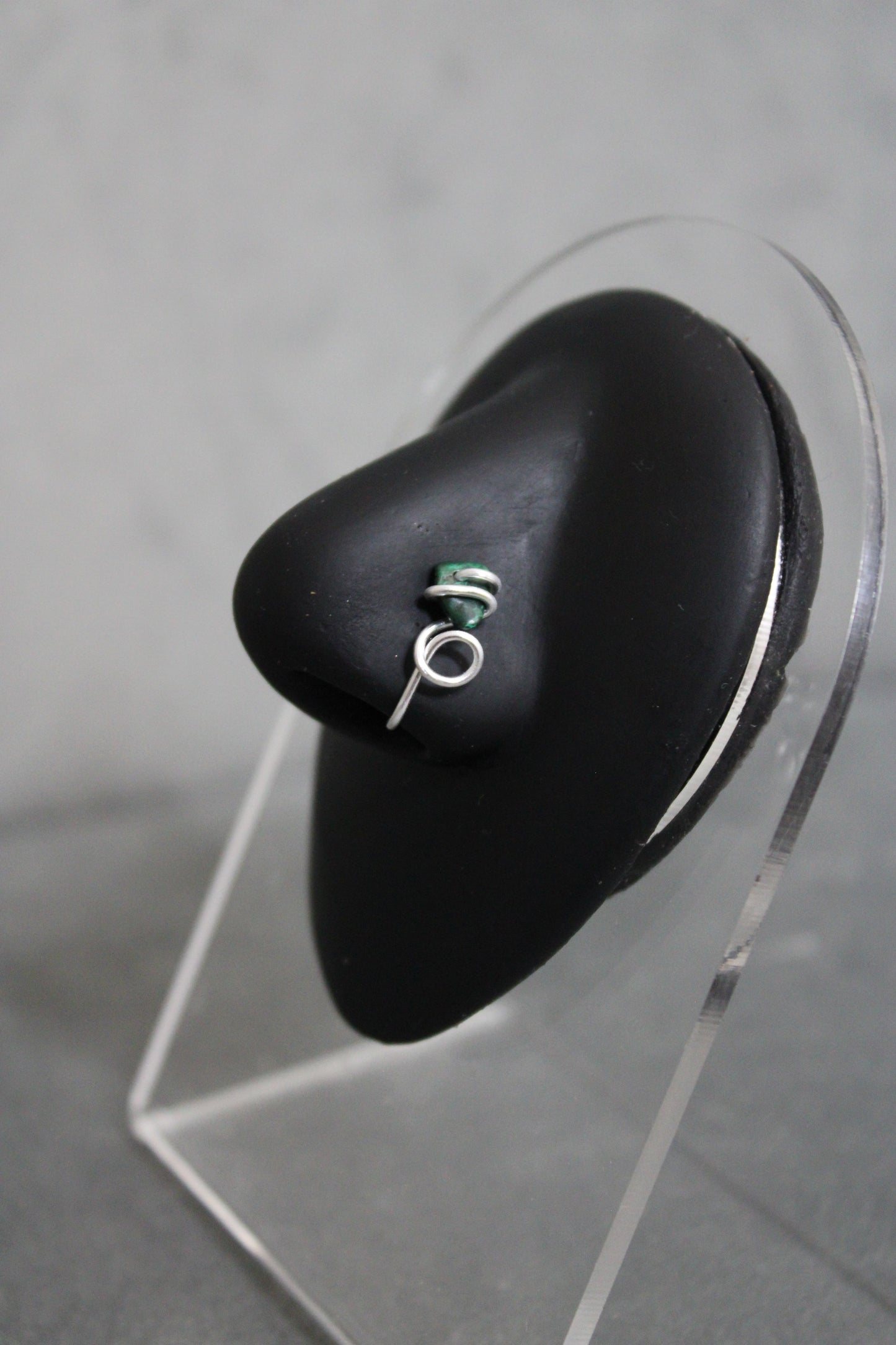 Genuine Crystal Silver Nose Cuffs