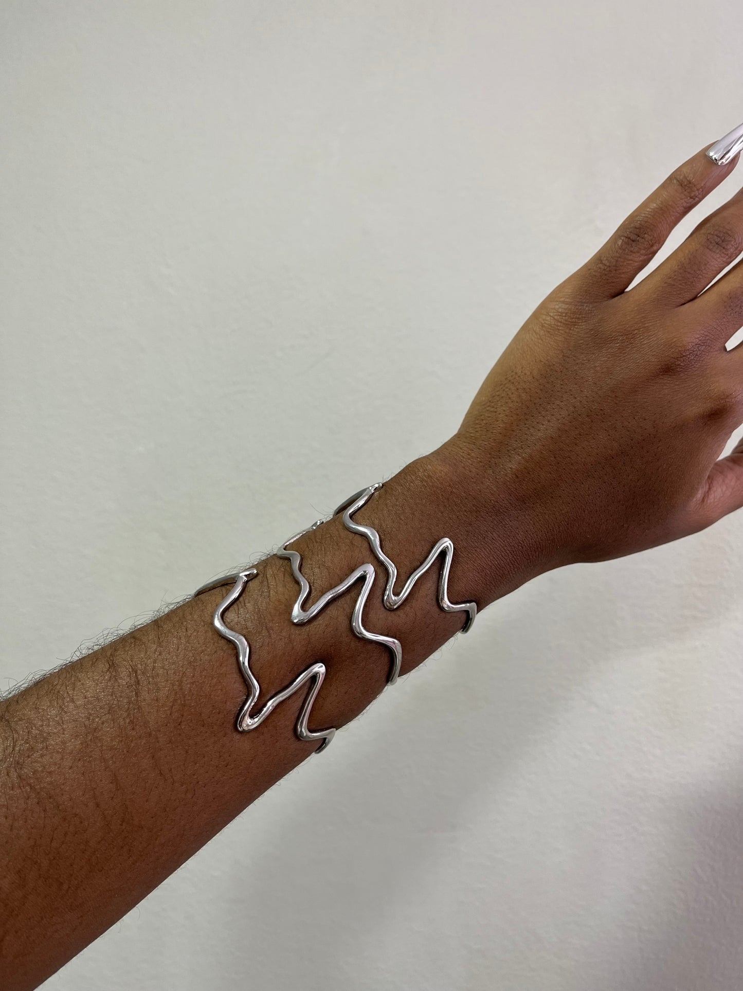 Dope Silver Bracelet Cuff