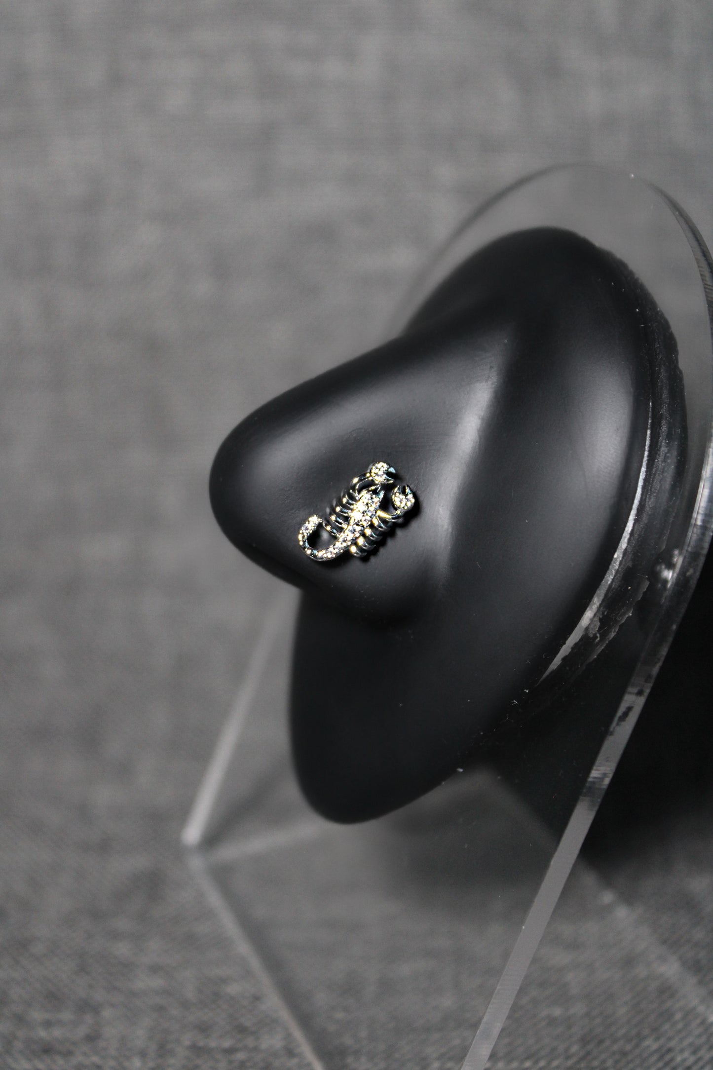 Scorpion Nose Ring (Silver)