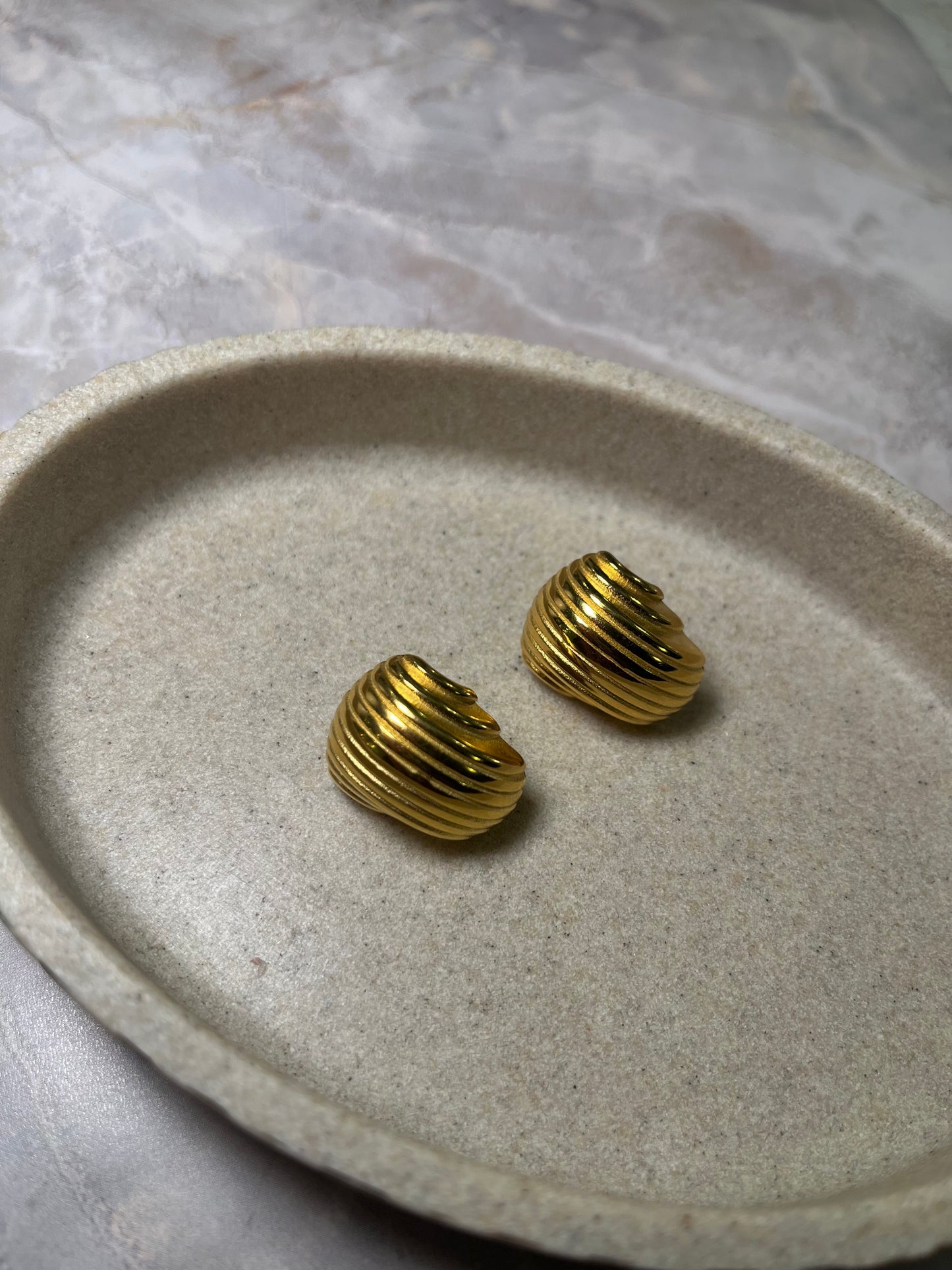 Gold Vintage Earrings