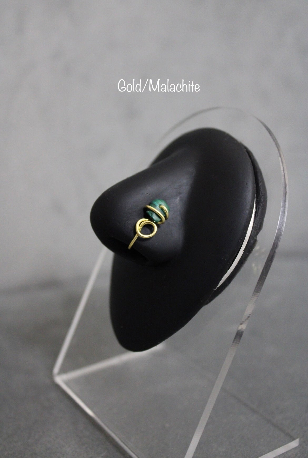 Genuine Crystal Gold Nose Cuffs