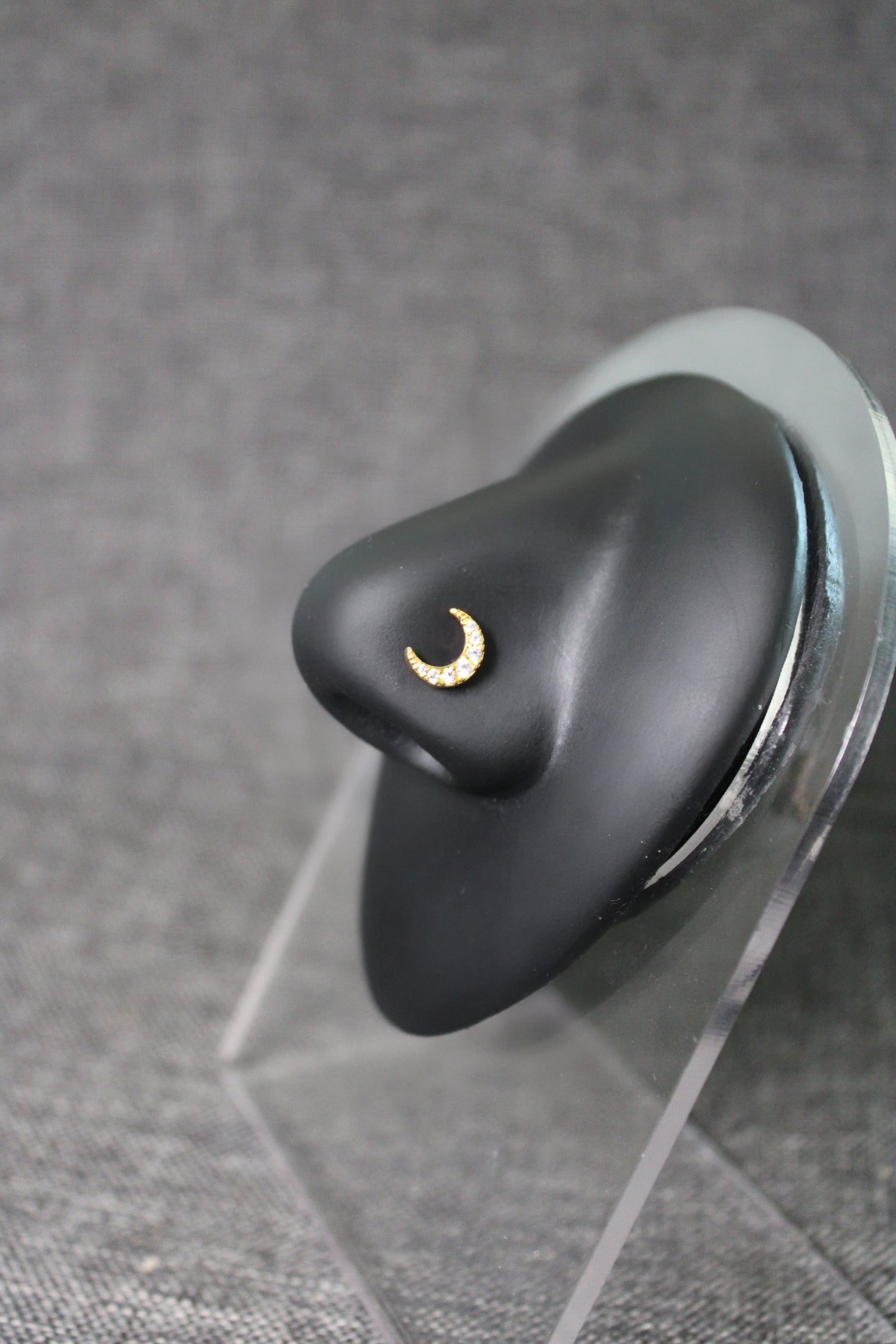 Moon Nose Ring (Gold)