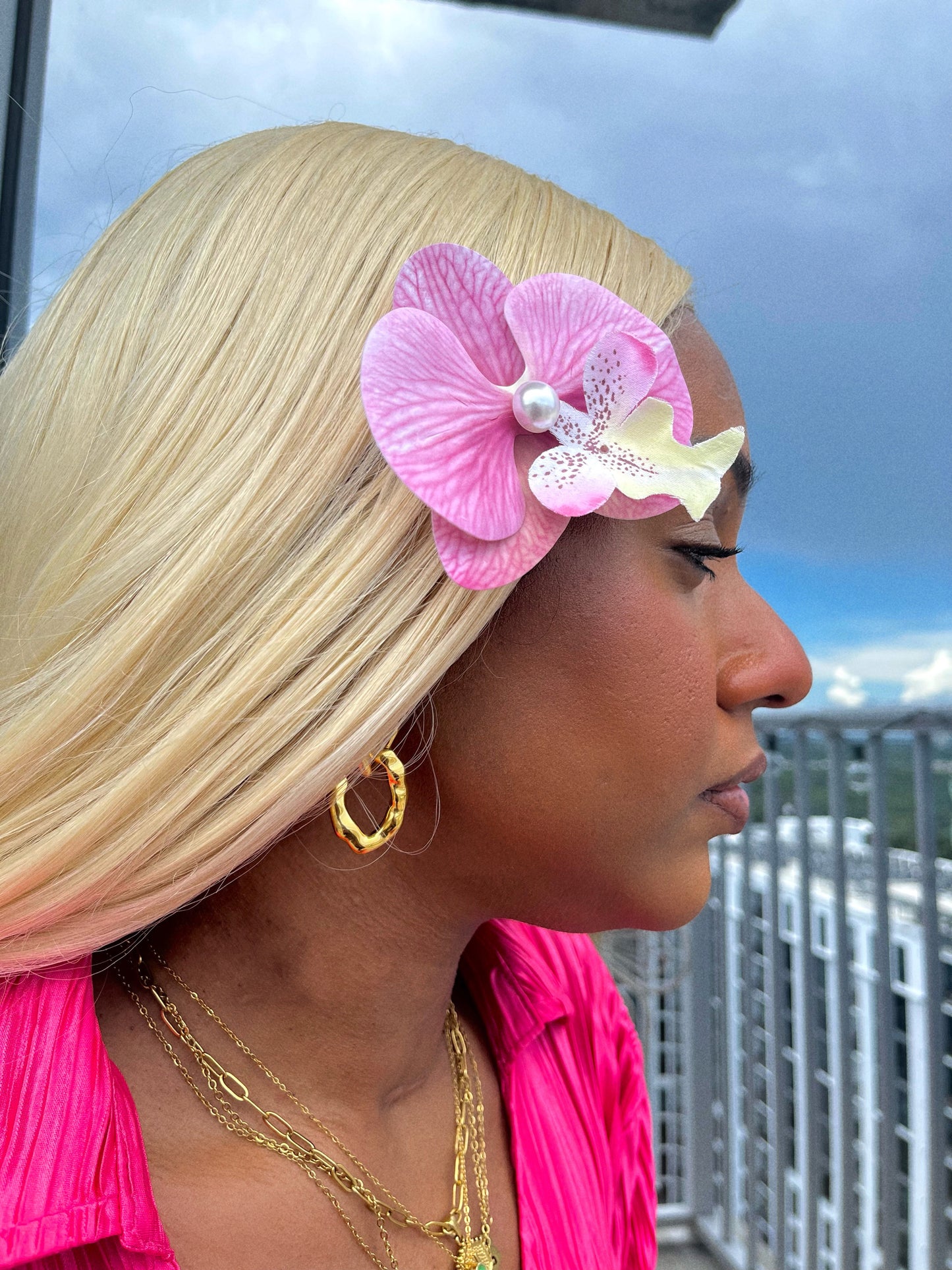 Pink Bella Hair Clip