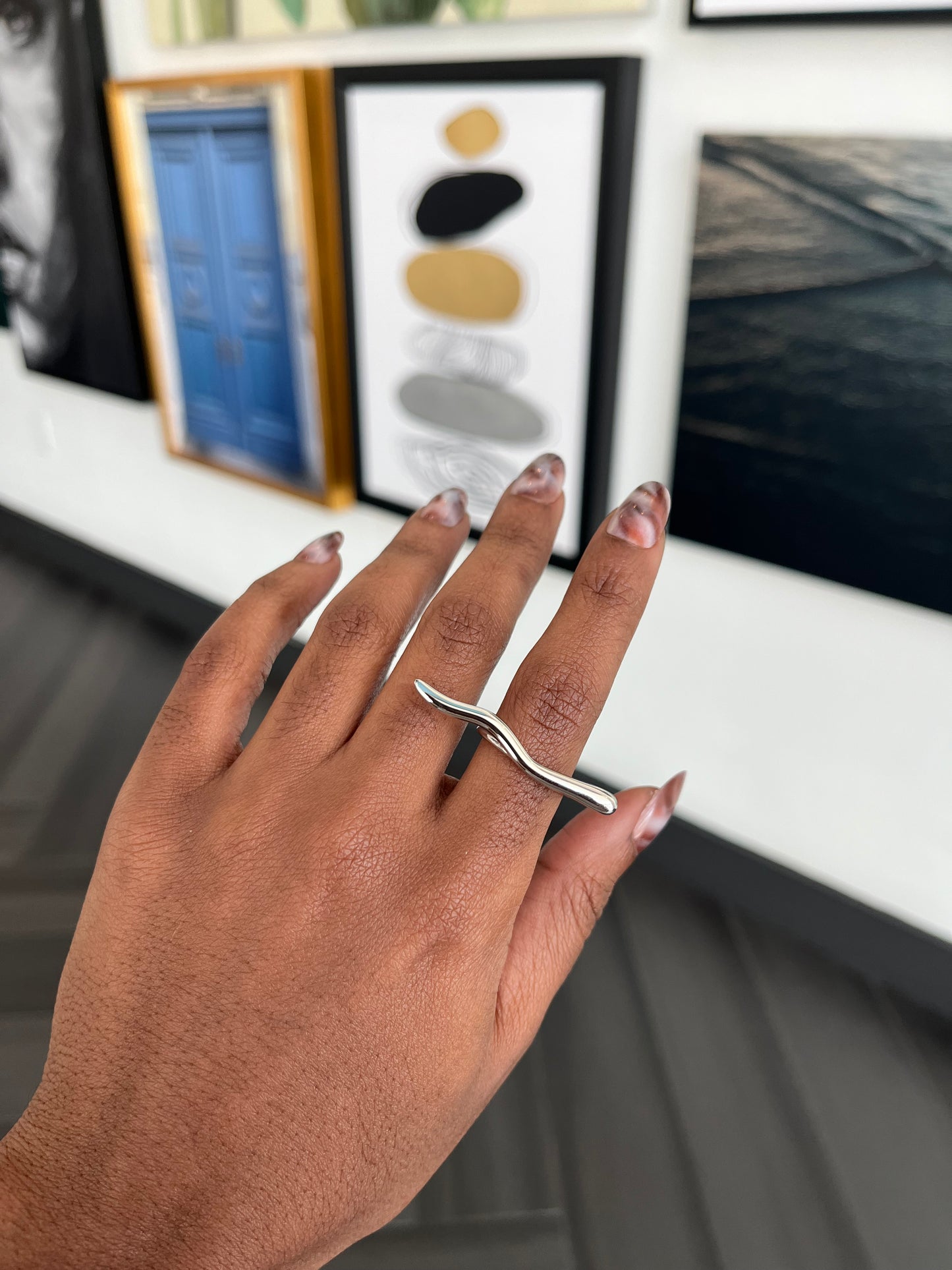 Silver Laura Ring