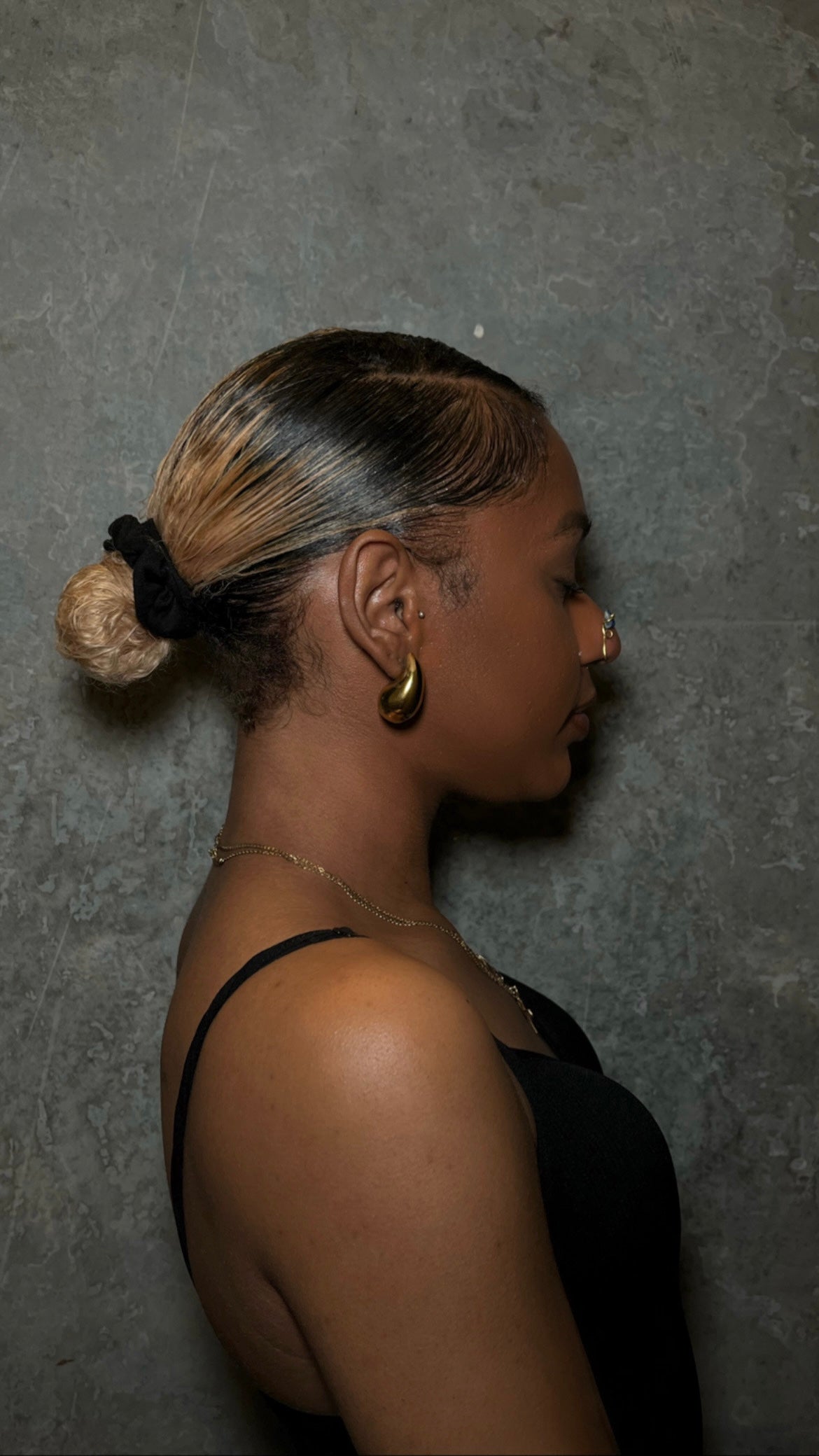 Gold DC Drip Earrings