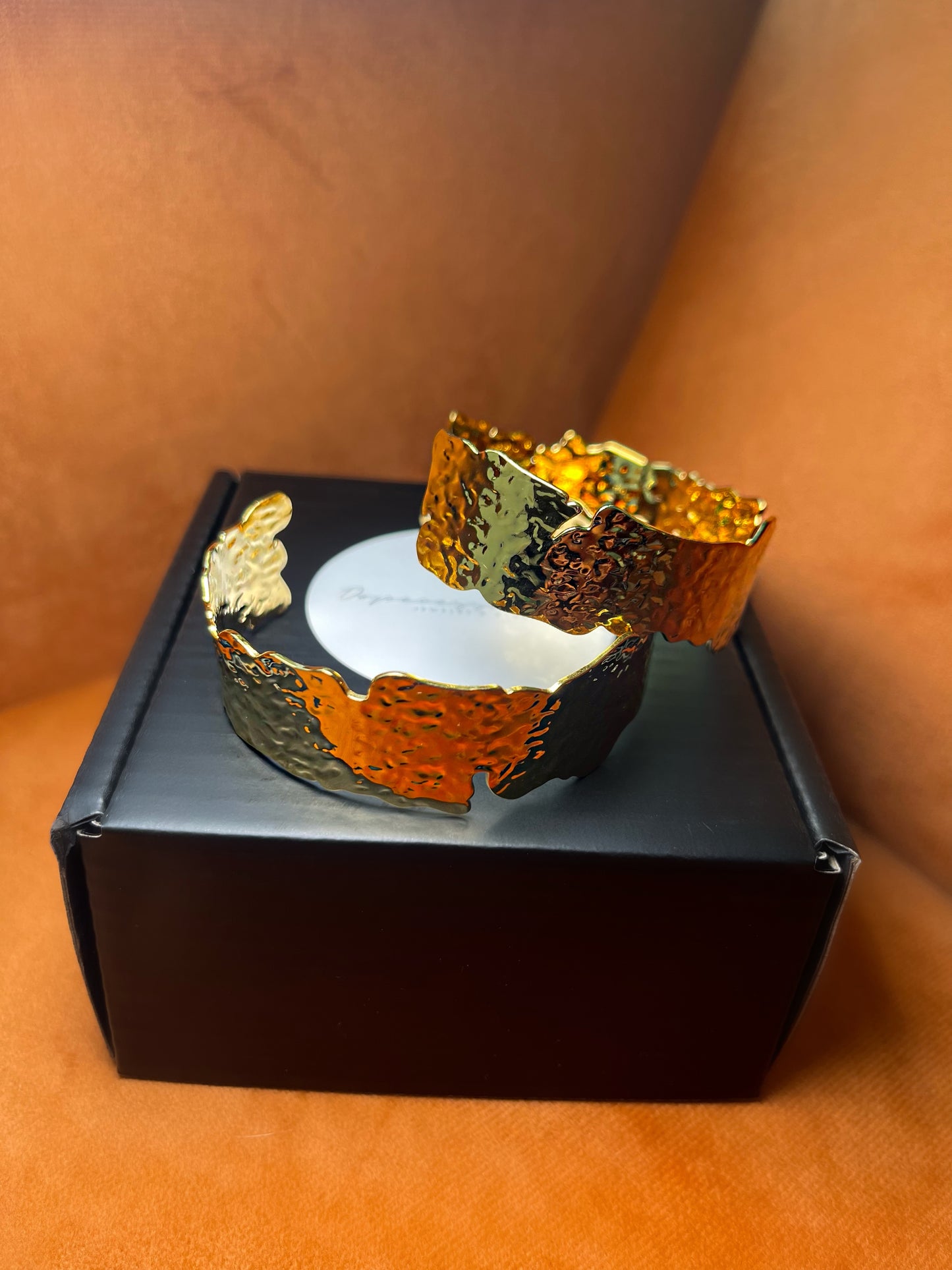 Gold Textured Cuff