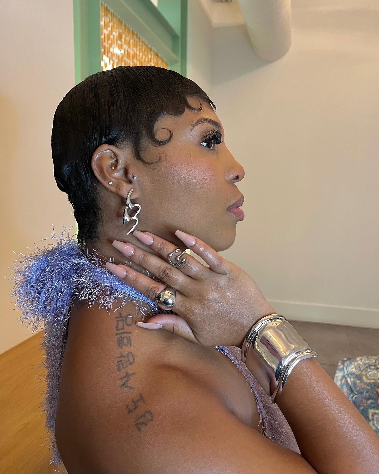Silver Statement Earrings
