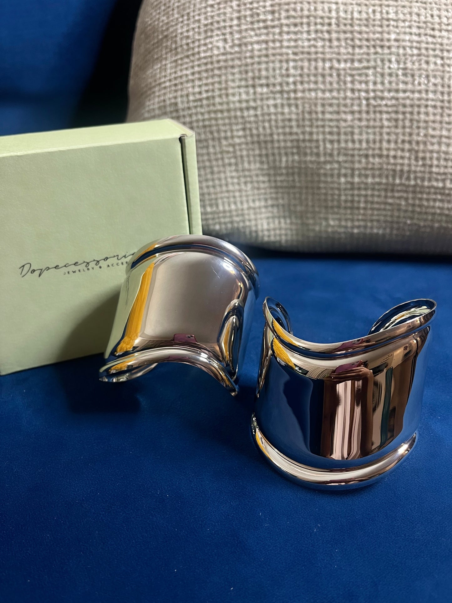 Silver Statement Cuff