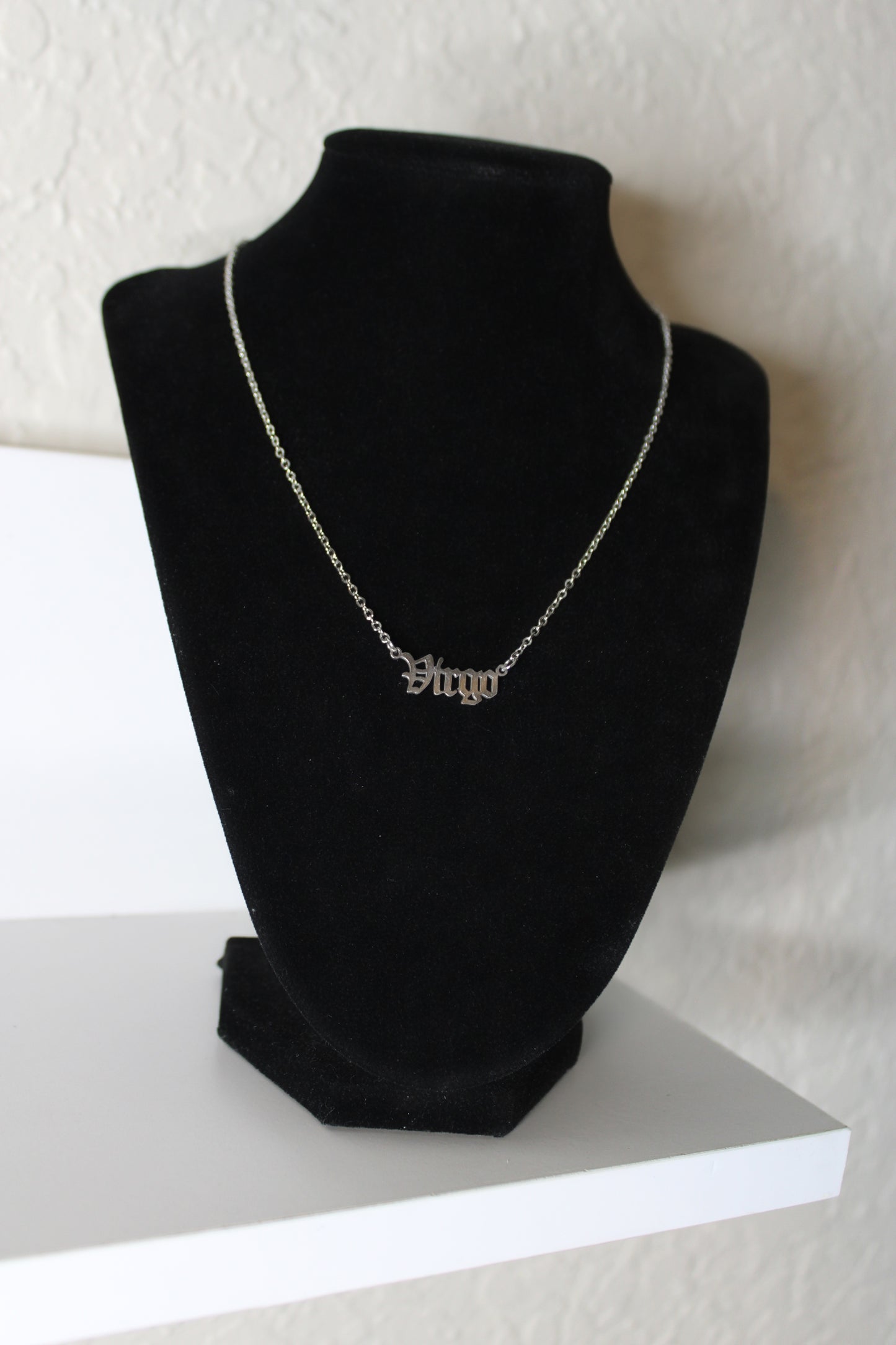 Dainty Silver Zodiac Necklace
