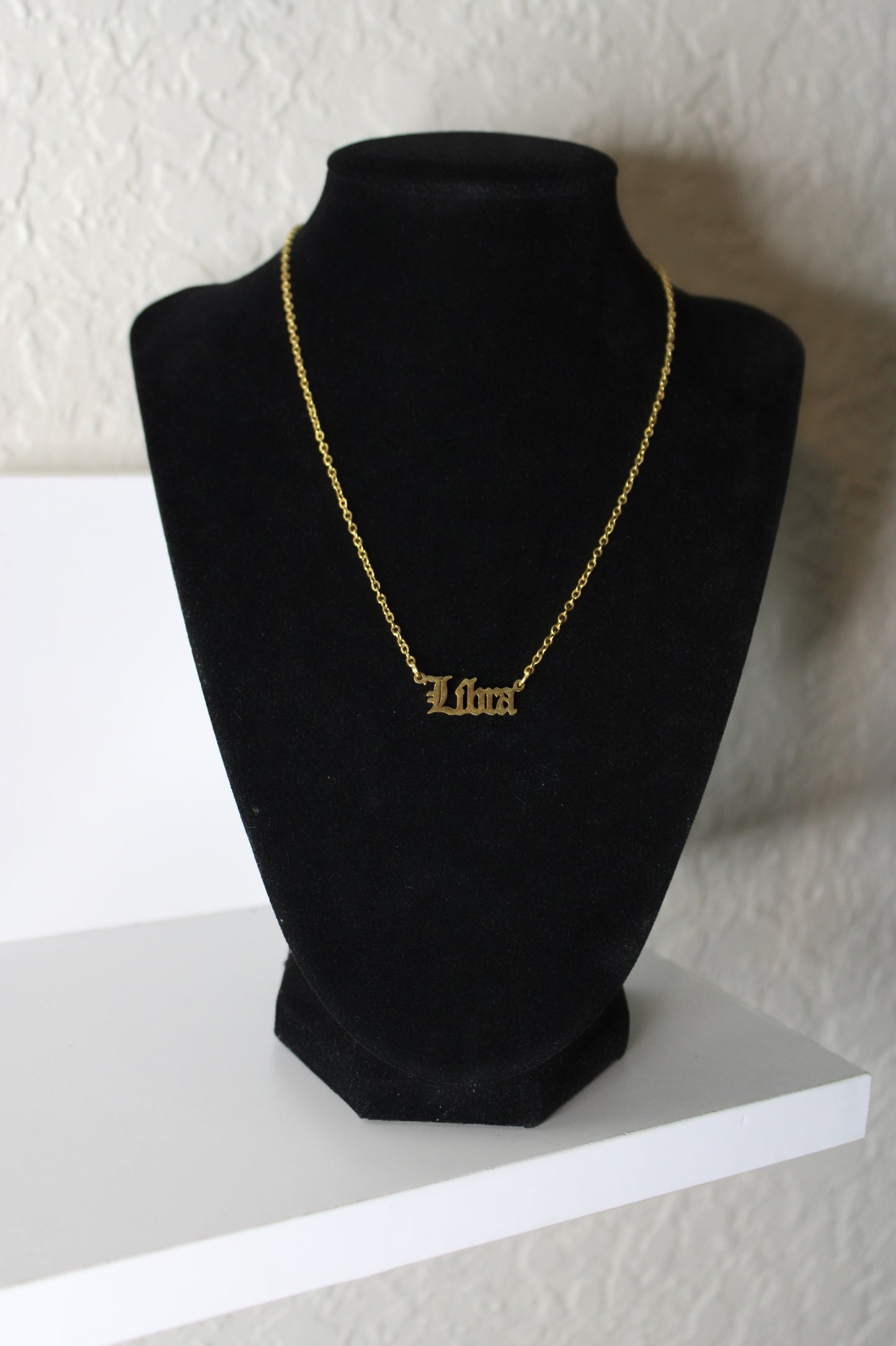 Dainty Gold Zodiac Necklace