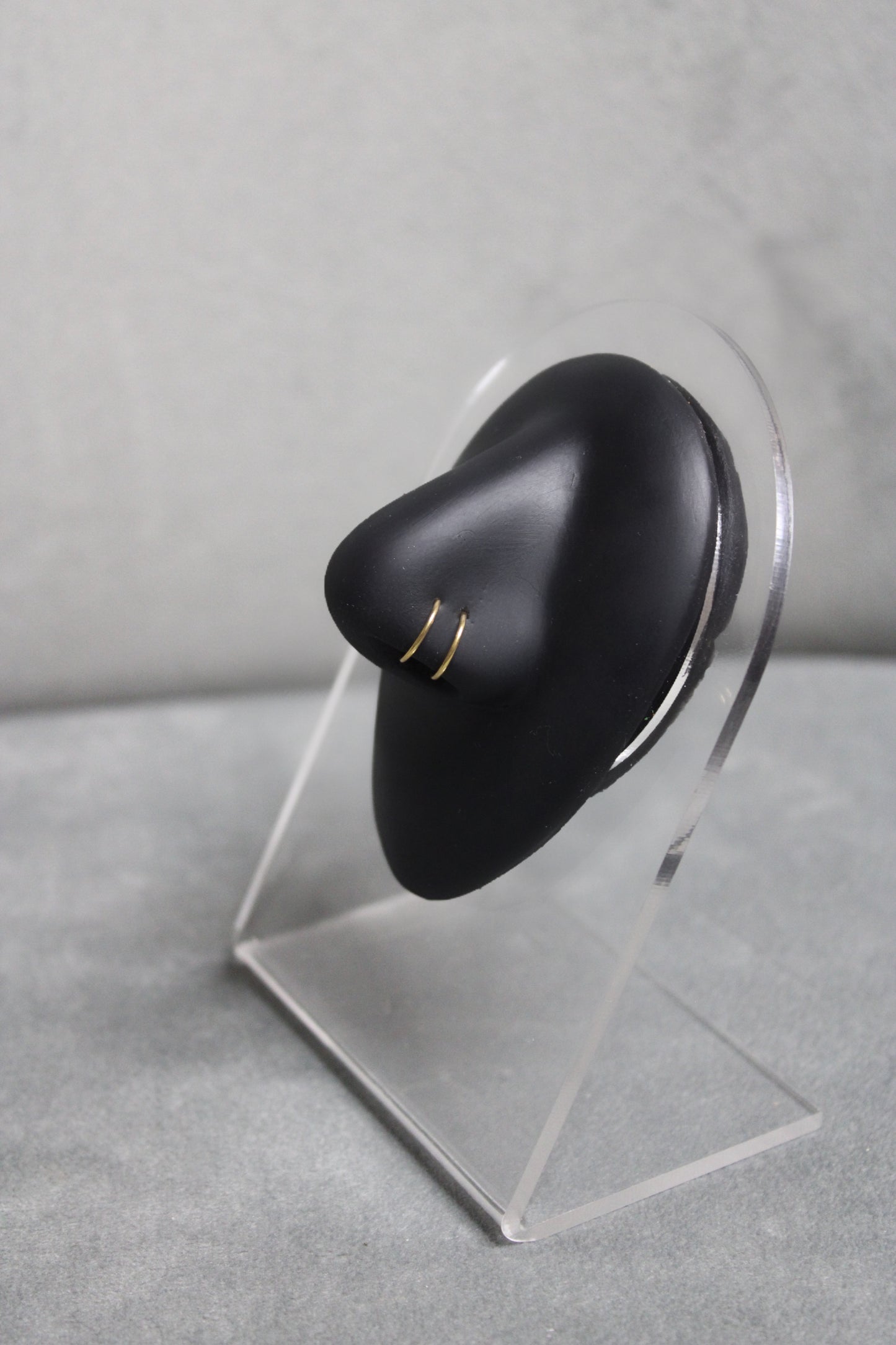 Gold Double Faux Nose Ring