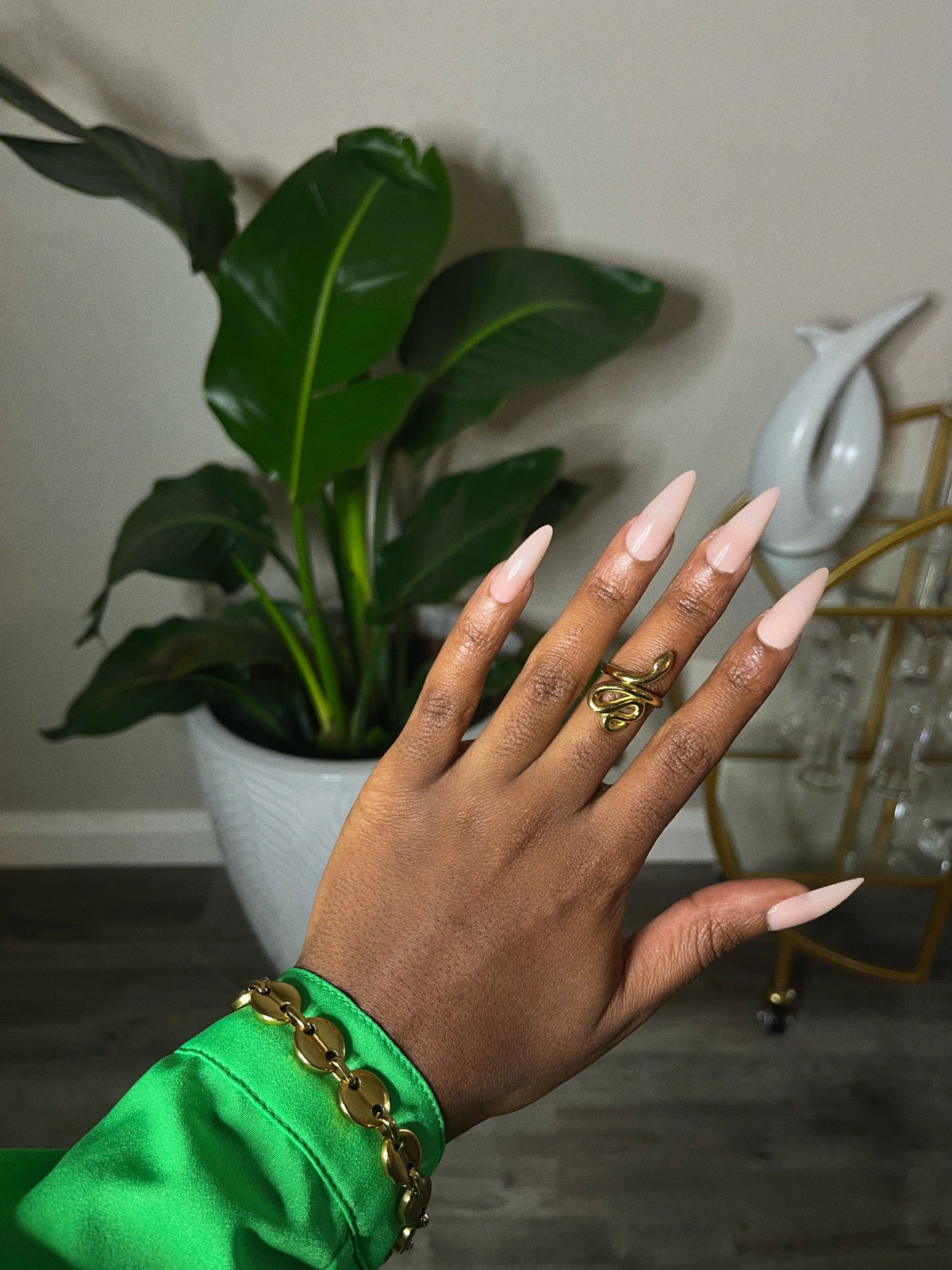 Gold Serpent Ring