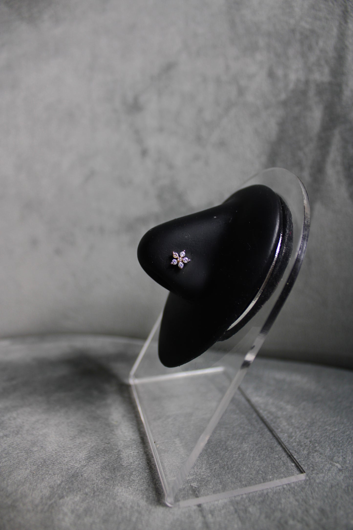 Simple Flower Nose Stud Ring