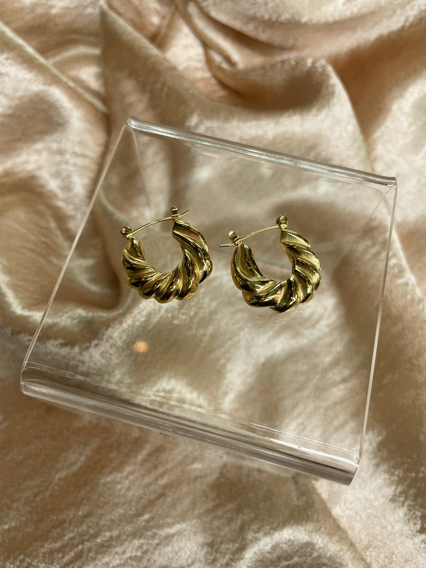 Gold Mini Hoops II