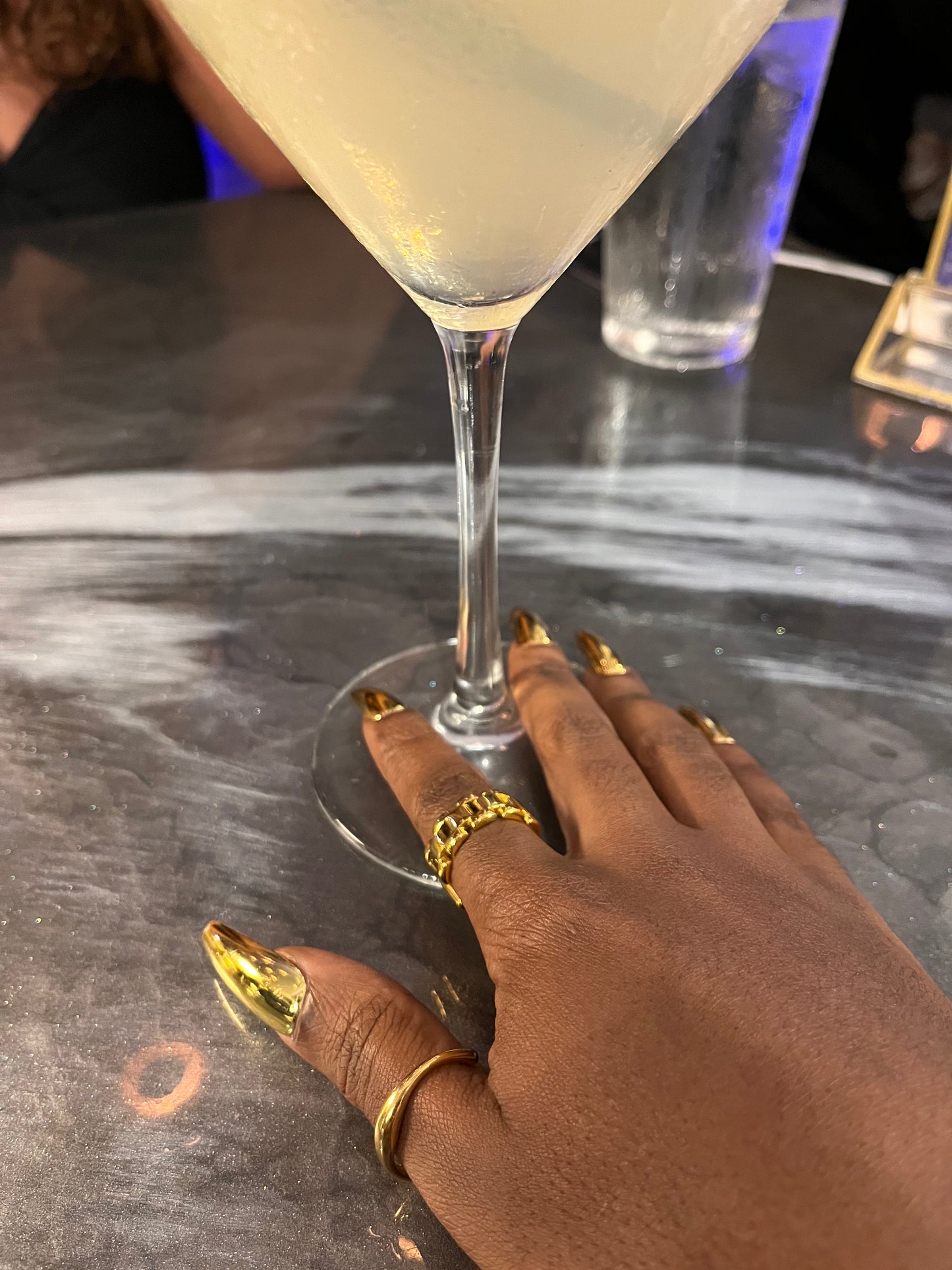 Simple Gold Thumb Ring