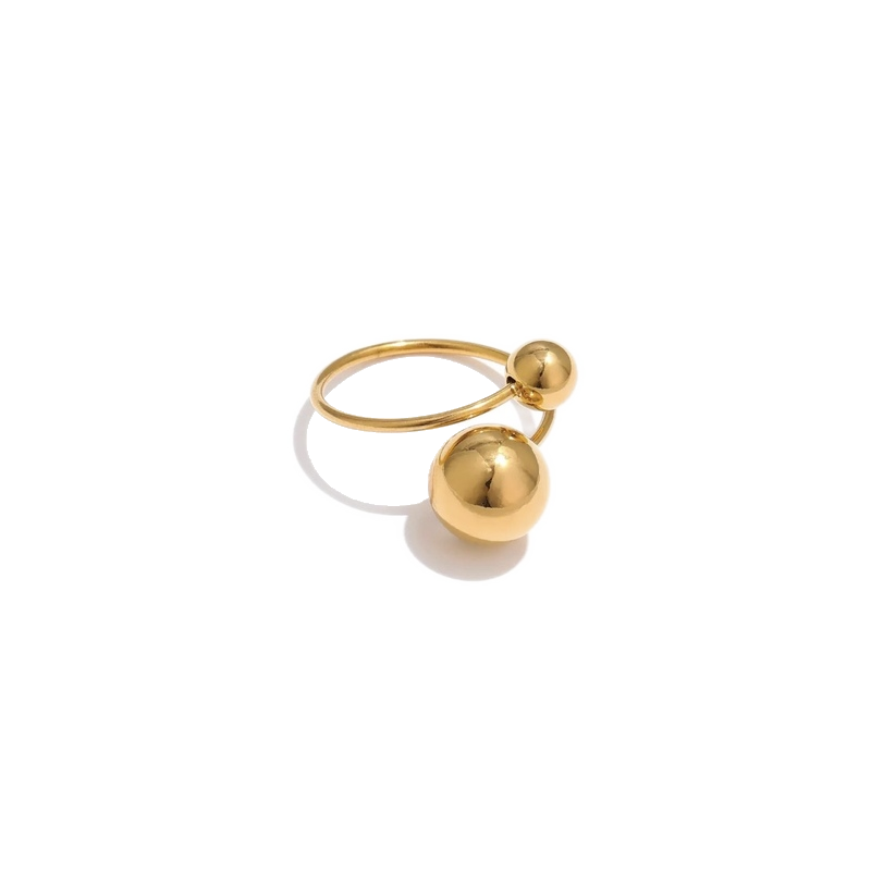 Gold Orb Ring