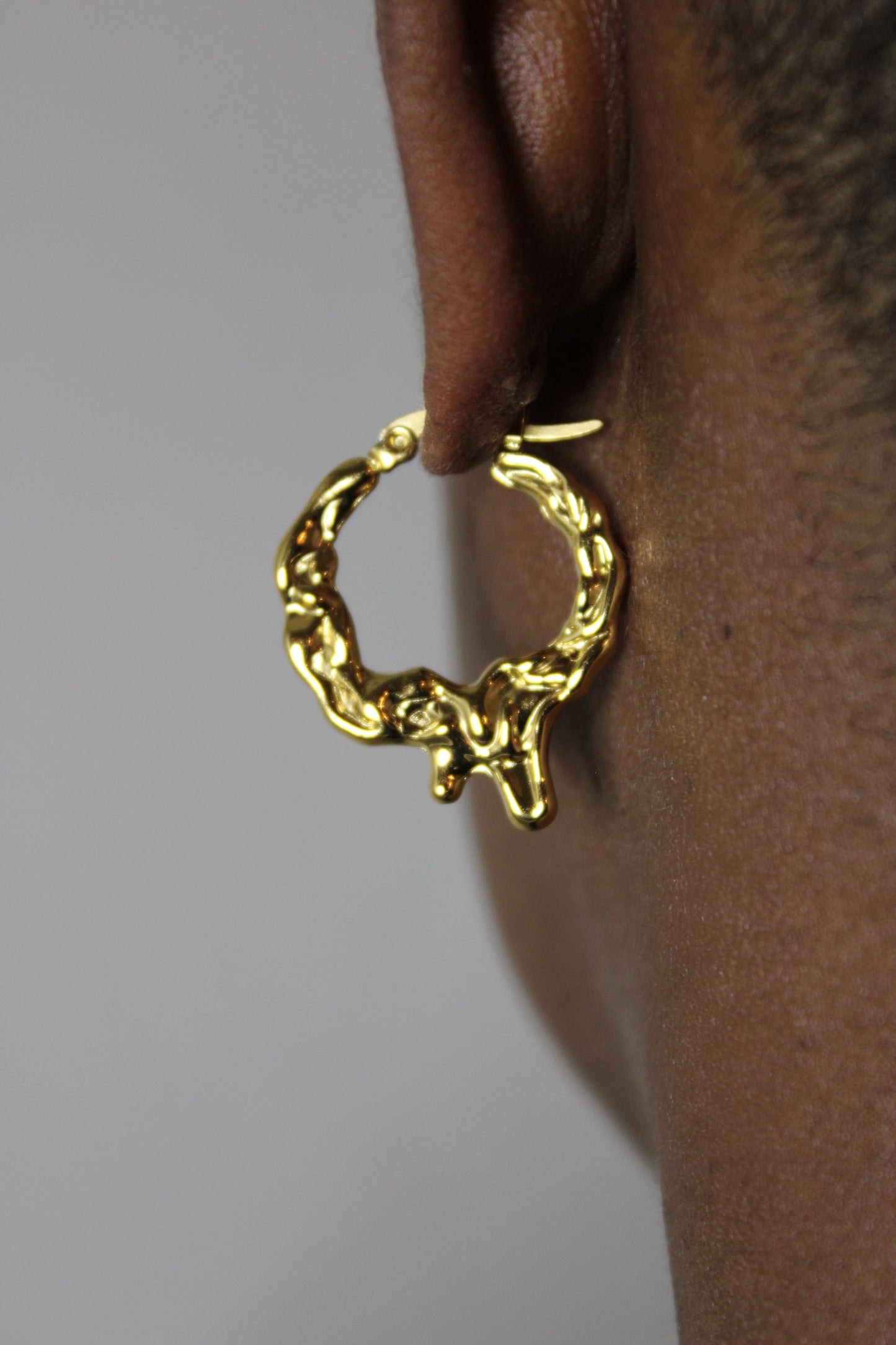 Gold Drip Earrings