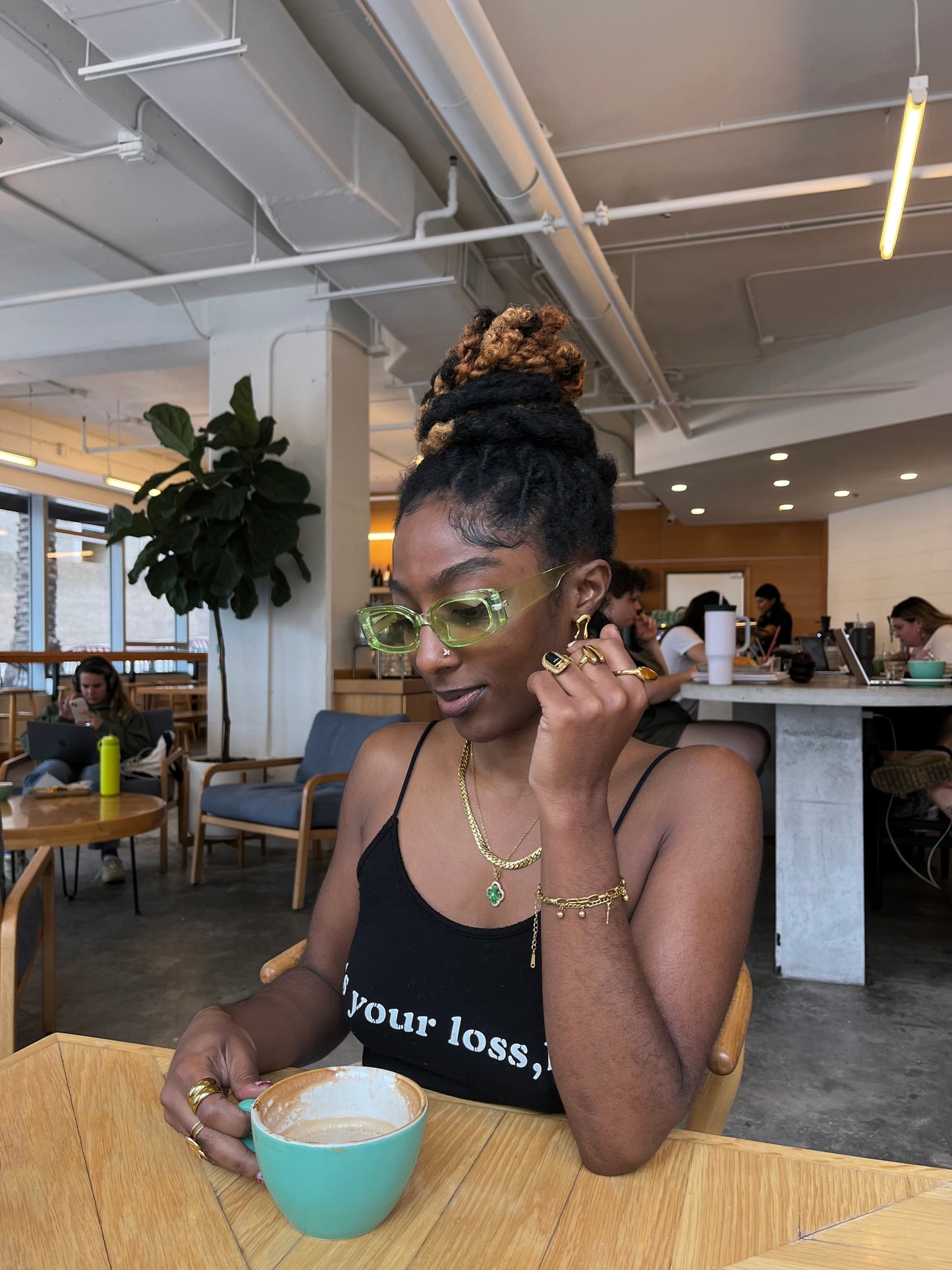 Aura Sunglasses (Green)