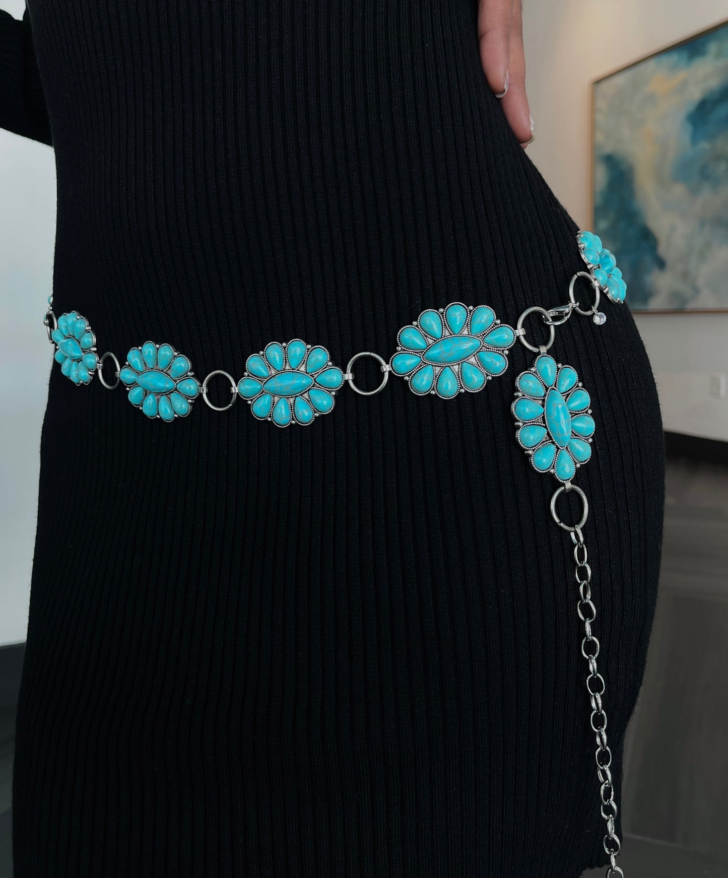 Turquoise Tranquility Body Chain