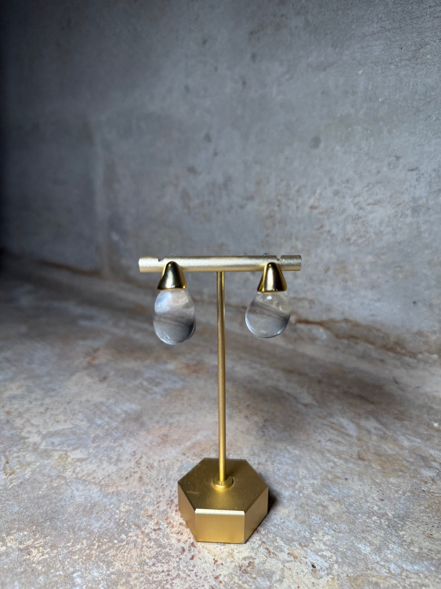 Chunky Waterdrop Earrings