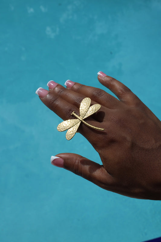Large Dragonfly Ring