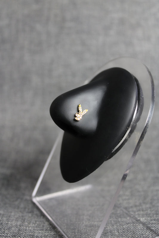 Playboy Bunny Nose Ring (Gold)