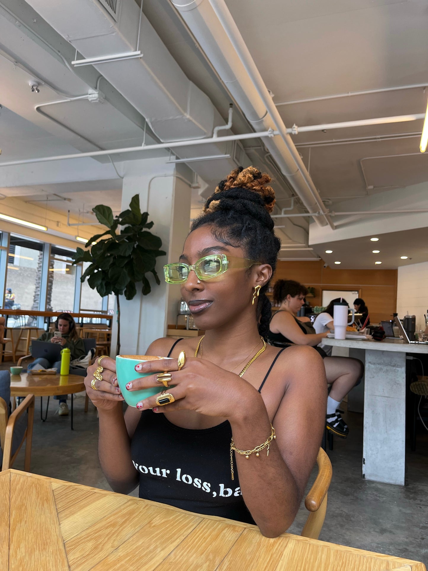 Aura Sunglasses (Green)