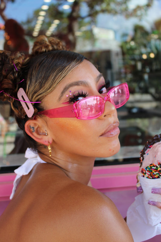 Aura Sunglasses (Pink)