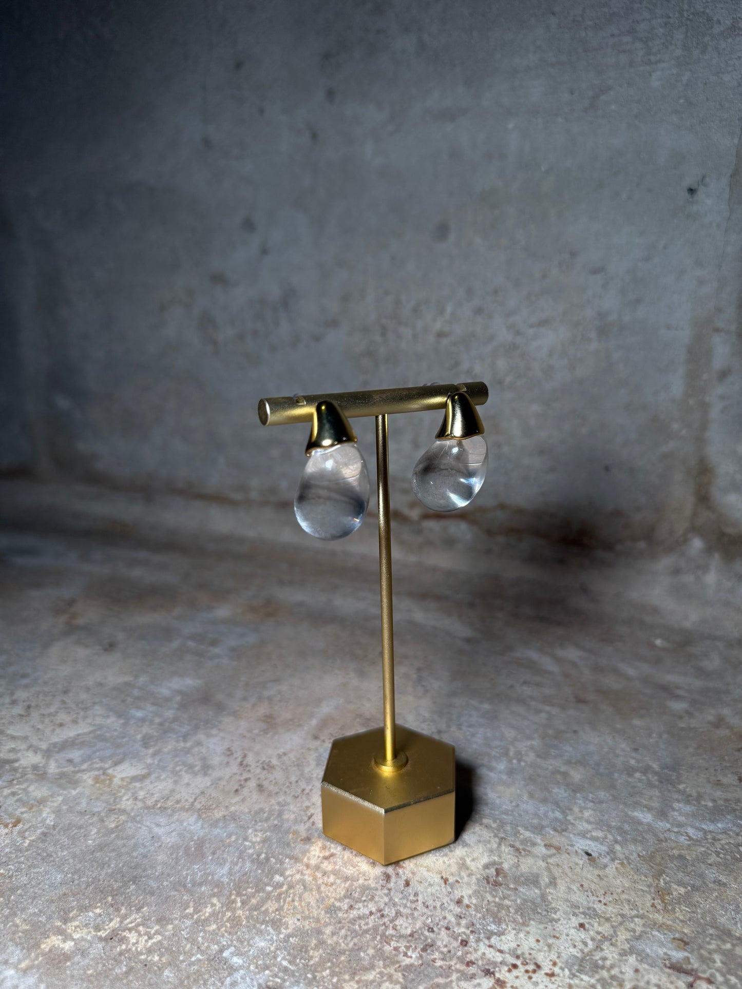 Chunky Waterdrop Earrings