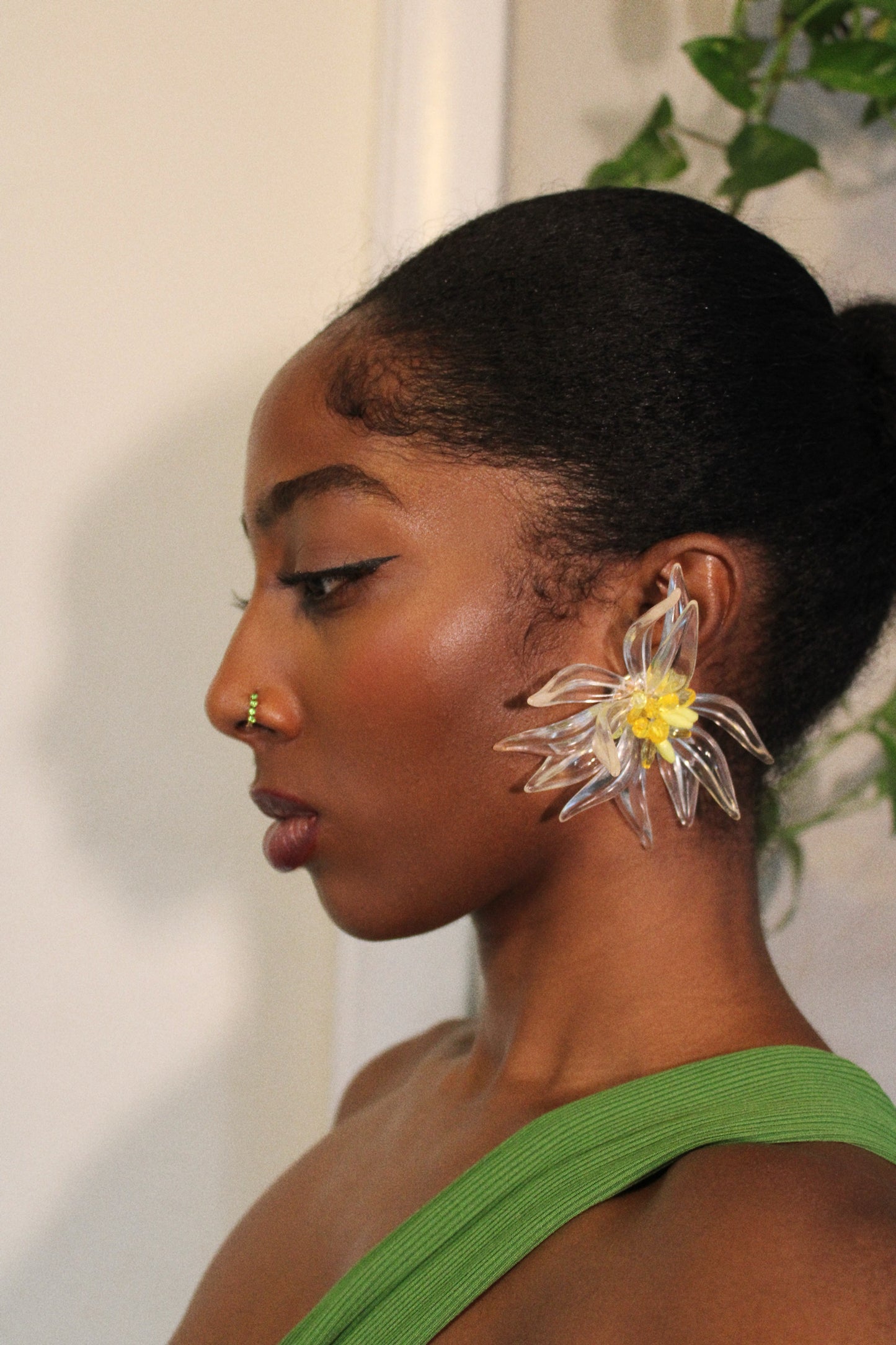 Lucent Floral Earrings