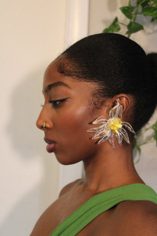 Lucent Floral Earrings