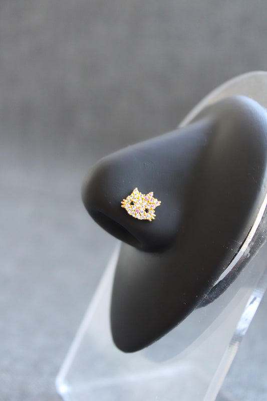 Hello Kitty Nose Ring (Gold)