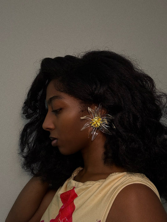 Lucent Floral Earrings